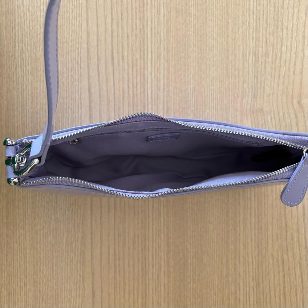 Urban Outfitters Purple Vegan Leather Shoulder Bag Handbag Purse - Picture 8 of 16